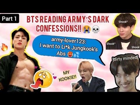 BTS Texts - BTS Reading ARMY’s Dark Confessions!! 😭💀 (PT1)