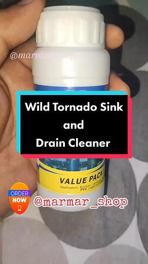 Wild Tornado Sink and Drain Cleaner #household #wildtornado #wildtornadosink #draincleaning #drains #fyp #sinkanddraincleaner #sinkclean #sinkanddraincleaner #sinkanddraincleanerpowder