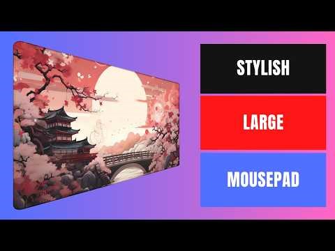 This Japanese Sunset Mouse Pad Upgraded My Entire Desk Setup — Honest Review