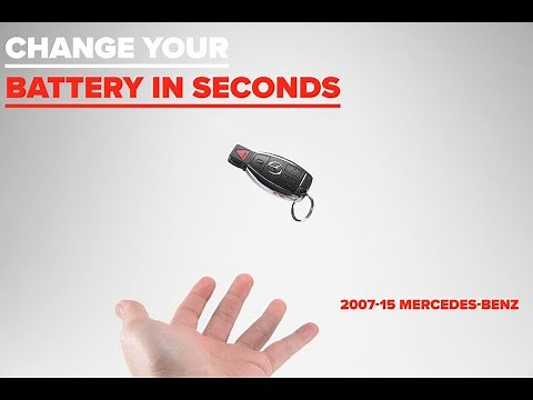 How To Change Mercedes-Benz Remote Battery | 2007-15 Models