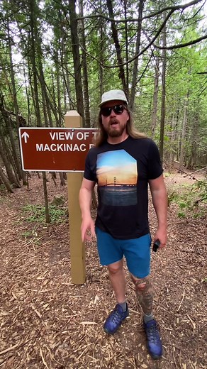 THE Mighty Mac Photo #mackinacbridge #stignace