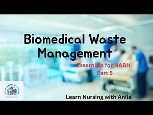 🗑️ Biomedical Waste Management Explained | Nursing & Hospital Training#nabh