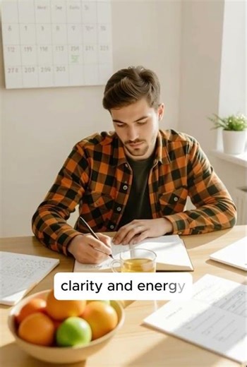 The early morning routine for productivity