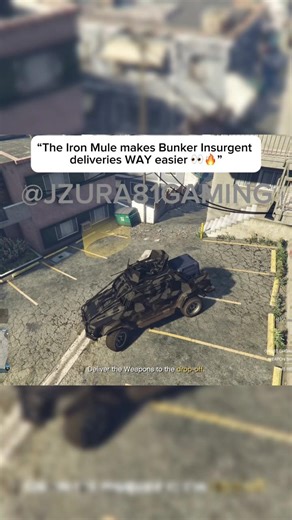 Delivering a Bunker Insurgent in a public session using the Iron Mule strategy.
