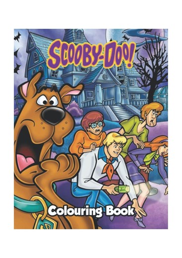 Scooby-doo Coloring Book | 30 Pages Printable | Kids Activity Book | Instant Download - Etsy