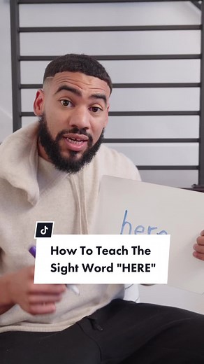 Sounding Out Sight Words: How to Teach Toddlers Phonics with the Word 'HERE'