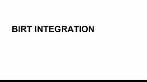 36-报告-BIRT 集成