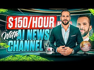 $150/day with AI News Channel (100% Faceless)