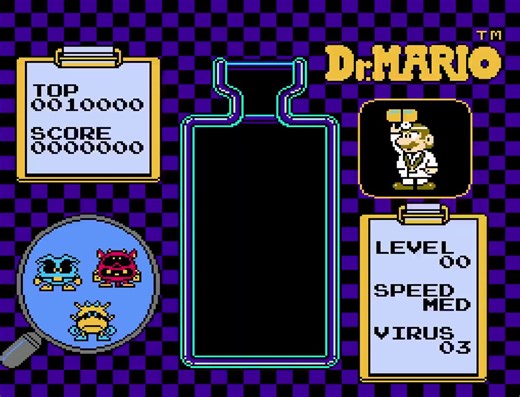 Dr. Mario • Nintendo Entertainment System • 1990