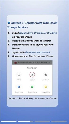 Transfer Data from iPhone to iPhone - No Apple ID Needed