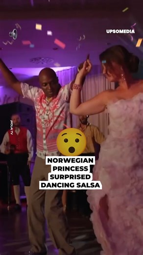 18K views · 116 reactions | Martha Luisa, the princess of Norway, surprised her wedding guests by dancing salsa, something never seen in royalty. | Hallelujah | Facebook