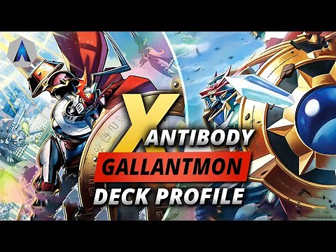 Digimon TCG! COMPETITIVE!!! Gallantmon X Antibody Deck Profile & OTK Combo Guide! (BT9 Format)