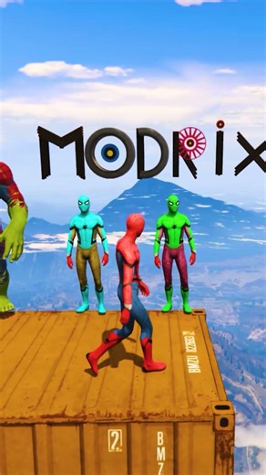 GTA 5 Epic Water Ragdolls Spiderman Jump/Fails Ep 258 #shorts