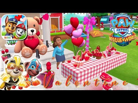 PAW Patrol Rescue World - VALENTINE DECORATION