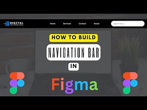 How to Design Navbar For Websites in Figma 2024