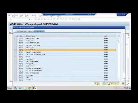 19 Passing Internal tables as parameters to subroutines