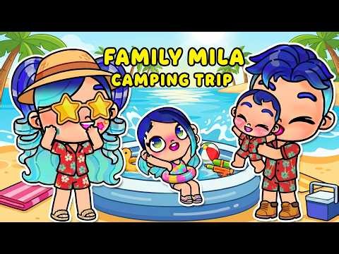 Mila Family Camping Trip 💖 From Fun to Unexpected Chaos!✨ PAZU AVATAR WORLD