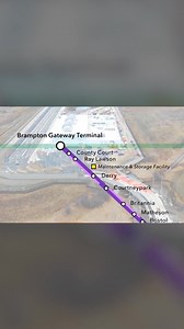 24K views · 213 reactions | Here's where light rail vehicles will start each day in Brampton before navigating directly onto Hurontario, serving commuters across 19 stops from Brampton Gateway Terminal to Port Credit GO. | Metrolinx | Facebook