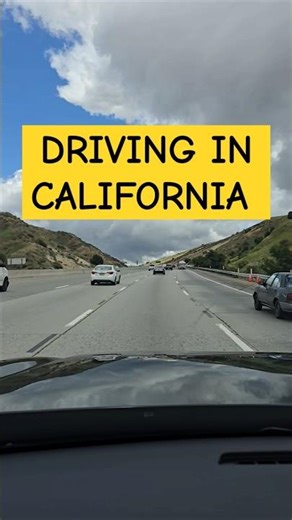 California Highway Drive: Timelapse of Clouds & Traffic #timelapse #california #freeway #driving