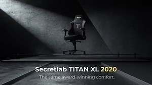 The Secretlab TITAN XL is for the extra-large humans that we love. Purpose-built for spaciousness and comfort, the TITAN XL is 25% larger than the highly acclaimed TITAN. Featuring doubly-reinforced core mechanisms for maximum stability, this is award-winning comfort for the mightiest of gamers. Help yourself to an extra-large dose of comfort today: https://secretlab.co/collections/titan-xl-series | Secretlab