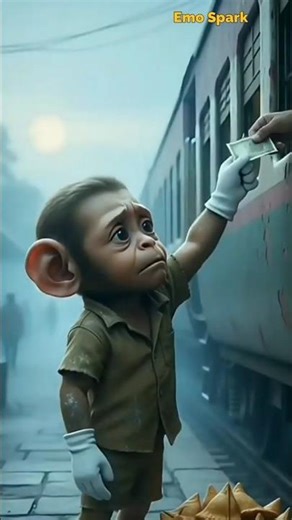 “A Baby Monkey Lost His Blanket — What He Did Next Will Melt Your Heart 😭🐒” #blanket #monkey