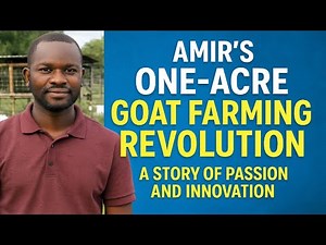 Amir’s One Acre Goat Farming Revolution | How to raise 50 South African Boer goats on 1 acre of land