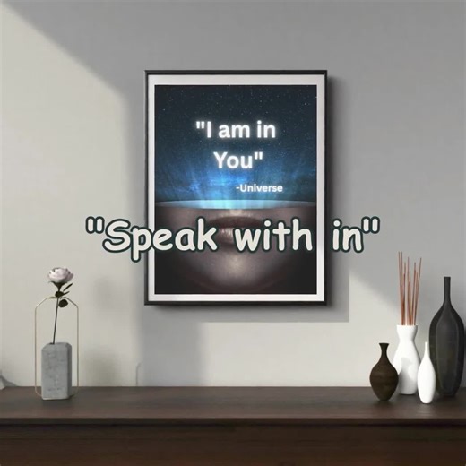 I Am in You Universe Poster | Cosmic Spiritual Galaxy Print (digital Download) - Etsy