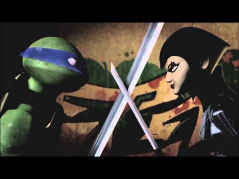 TMNT Shattered Leo and Karai HD