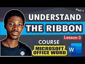 Microsoft Office - Understand the Ribbon