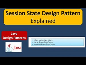 Session State Design Pattern Explained