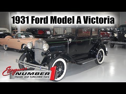 1931 Ford Model A Victoria at Ellingson Motorcars in Rogers, MN