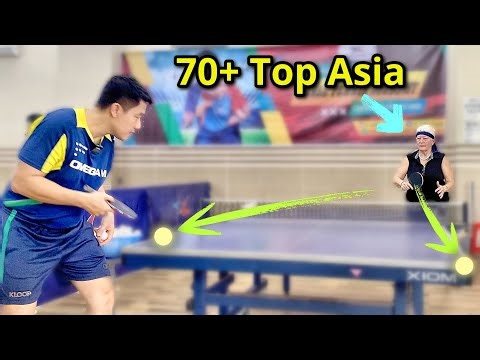 How to do Backhand Punch with long pimples against topspin