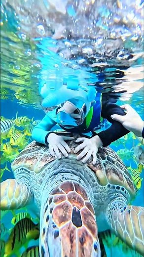 Artificial scuba diving for kids