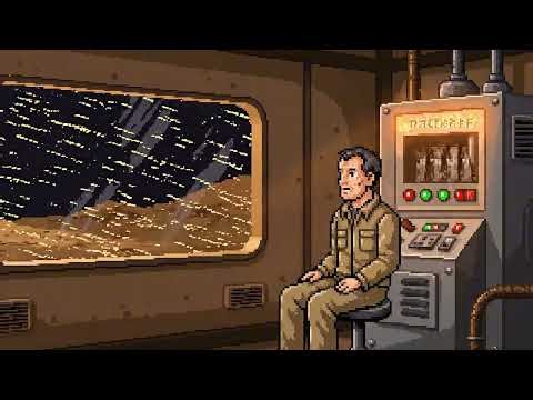 Desert Research Station Night Shift 🌙🏜️ | Isolated Outpost Ambience (1:59 Hour)