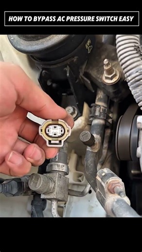 How To Bypass Ac Pressure Switch Easy #bypass #acpressureswitch #short