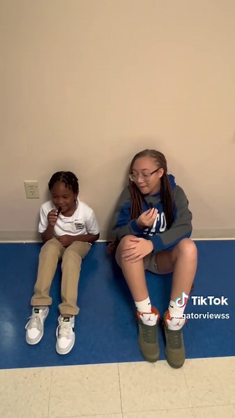 So cute!!💙🧡 #GATOR NATION!!💙🧡🐊