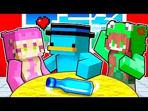 El JUEGO de LA BOTELLA en Minecraft!