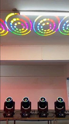 Transform Live Events with the High Output Beam 295 Moving Head LED Aura Fixture