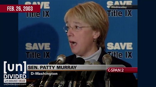 245K views · 6.6K reactions | Senator Patty Murray just signed onto a brief to BLOCK states from keeping boys out of girls' sports. Yet in 2003, she urged President Bush to protect girls' sports and fair play through Title IX. What's changed, Patty? Shameful. | Brandi Kruse | Facebook