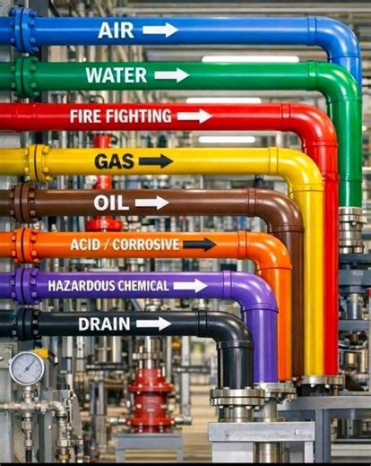 1️⃣ International Pipe Color Standards Two widely used systems are from International Organization for Standardization (ISO) and American Society of Mechanical Engineers (ASME). ISO Pipe Color… | Karthik Viswanathan