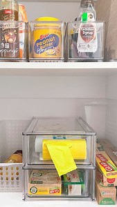 60K views · 874 reactions | See how the handle of the drawer makes it easy to keep your bin liners tidy and organised. Stackable drawers available in my shop Organised HQ - https://organisedhq.com.au/product-tag/stackable-clear-plastic-storage-drawers/ Baskets that I store my potatos and onions in only $4.95 - https://organisedhq.com.au/product/mode-basket-30-x-13-x-19cm/ | The Organised Housewife | Facebook