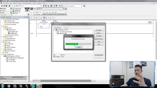 Allen Bradley RSLogix 5000 Tutorial： Creating a New Project, Writing your First