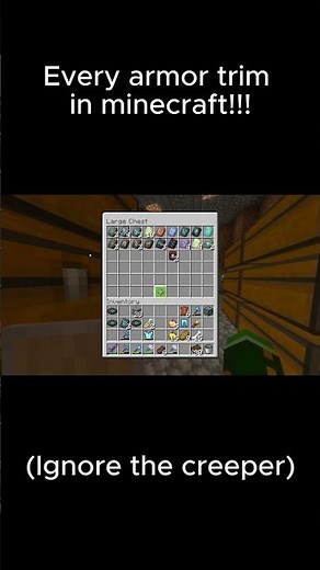 All 19 armor trims in Minecraft!!! #minecraft #minecraftshorts #gaming #minecraftgaming