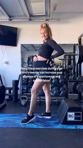 Katie Ulloa | Motherhood + Workouts + Recipes on Instagram: "Birth prep movement / stretches are SO important to implement during your third trimester ! Not only can they help release pregnancy aches and pains, but they help get baby in a more optimal position for labor which can help lead to a spontaneous and quicker labor I liked to spend 5-10 minutes daily doing stretches like these! #pregnancytips #thirdtrimester #birthprep #pregnancystretches"