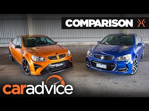 HSV GTSR W1 vs Holden Commodore SS — Is it worth the money?