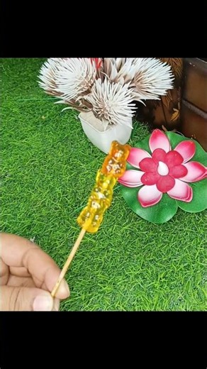 Yellow Chupa Chups jelly🍓😋 #comedy #shortvideo #funny #mangotreat #food #trending #shortsfeed