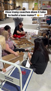 31K views · 510 reactions | The team was hard at work assembling bow makers for our in person friends this weekend! | DecoExchange | Facebook