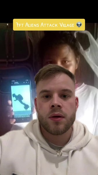 3K views · 43 reactions | 7FT Aliens ATTACK Village & Abduct 15 Yr Old Girl  #alien #aliens #ufo #art #space #scifi #area #xenomorph #extraterrestrial #ufos #ovni #digitalart #nasa #drawing #ufology #love #aliensarereal #ufosighting #horror #artist #predator #alienabduction #universe #ufologia #illustration #alienart #extraterrestre #monster #ancientaliens #ovnis | Lainey and Ben | Facebook