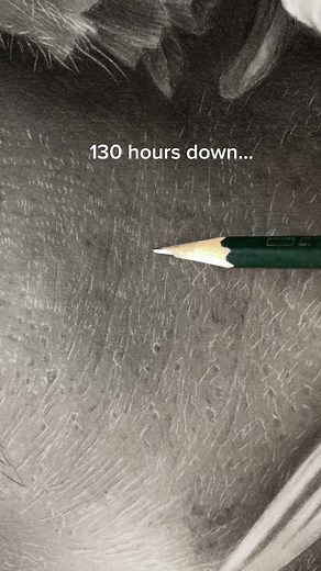 One line at a time… #art #artist #draw #pencilart #pencildrawing #hyperrealism #hyperreal #hyperrealistic #eteportraits #pencil