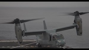 U.S. Marines Conduct Deck Landing Qualifications in the Atlantic
